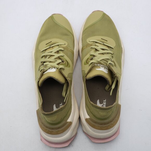 Sorel Kinetic Olive Mauve Ringed Women's Size 9.5 Float Sport Casual Sneakers - Picture 7 of 9